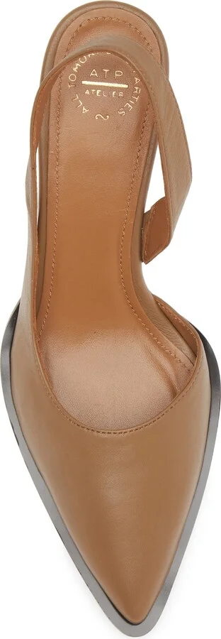 Desana Slingback Pointed Toe Half d'Orsay Pump - Image 5