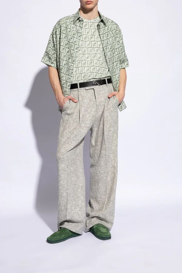 ‘Desco’ Espadrilles, , - Green - Image 2