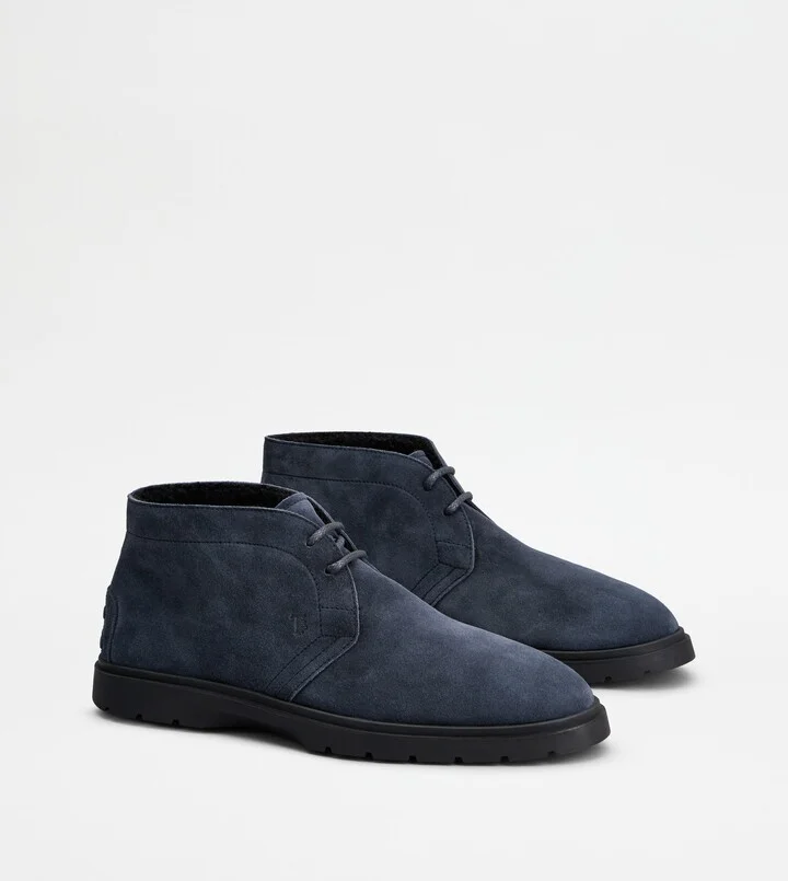 Desert Boots in Suede - Furry Lining - Image 2