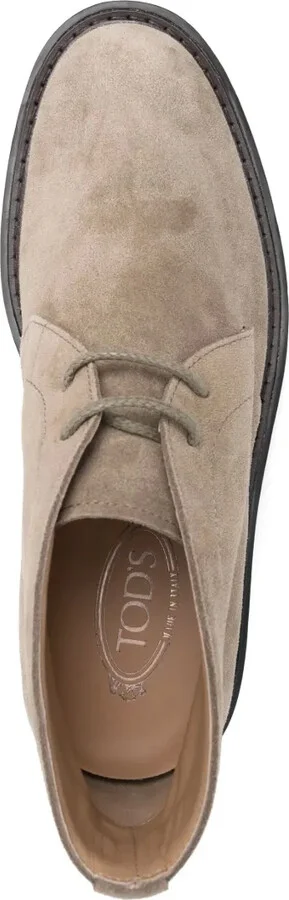 Desert suede lace-up boots - Image 4