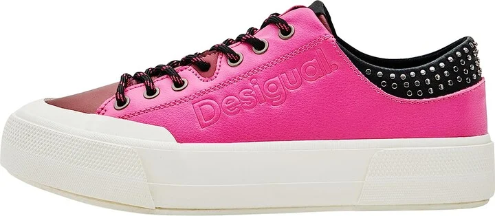 Desigual Studded Platform Sneakers