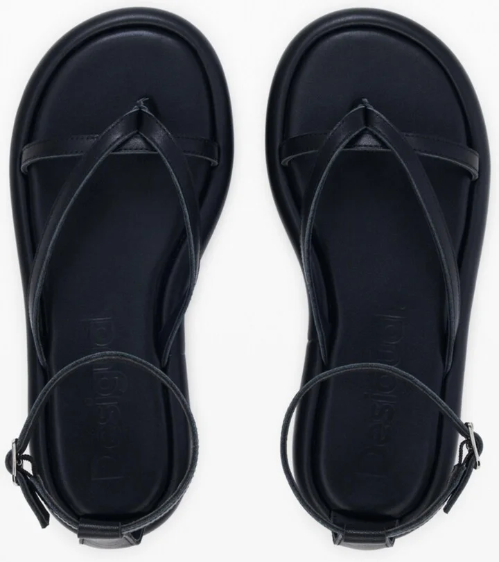 Desigual Women's Ankle strap flat sandal - Image 3