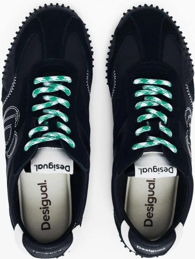 Desigual Women's Embroidered logo sneakers - Image 4