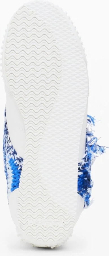 Desigual Women's Frayed fabric sneakers - Image 2