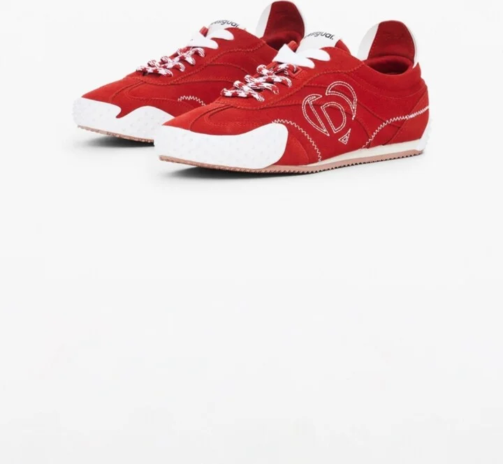 Desigual Women's Retro sneaker tongue - Image 2