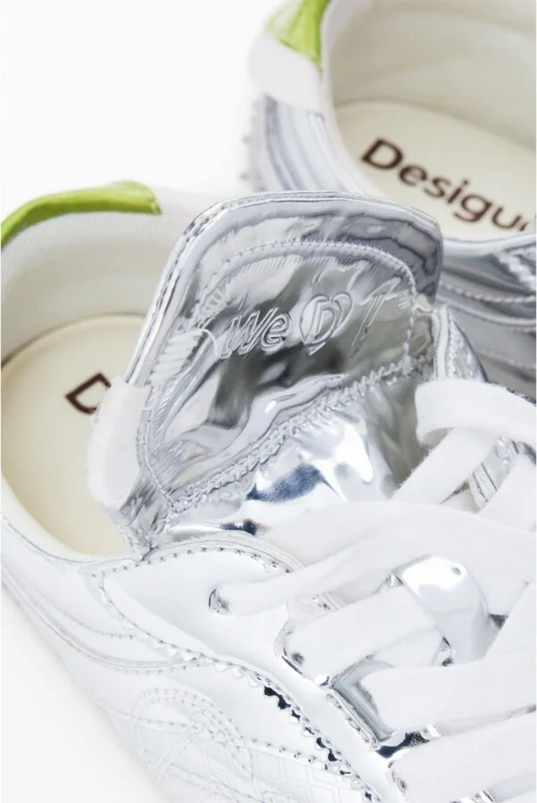Desigual Women's Retro sneaker tongue - Image 7