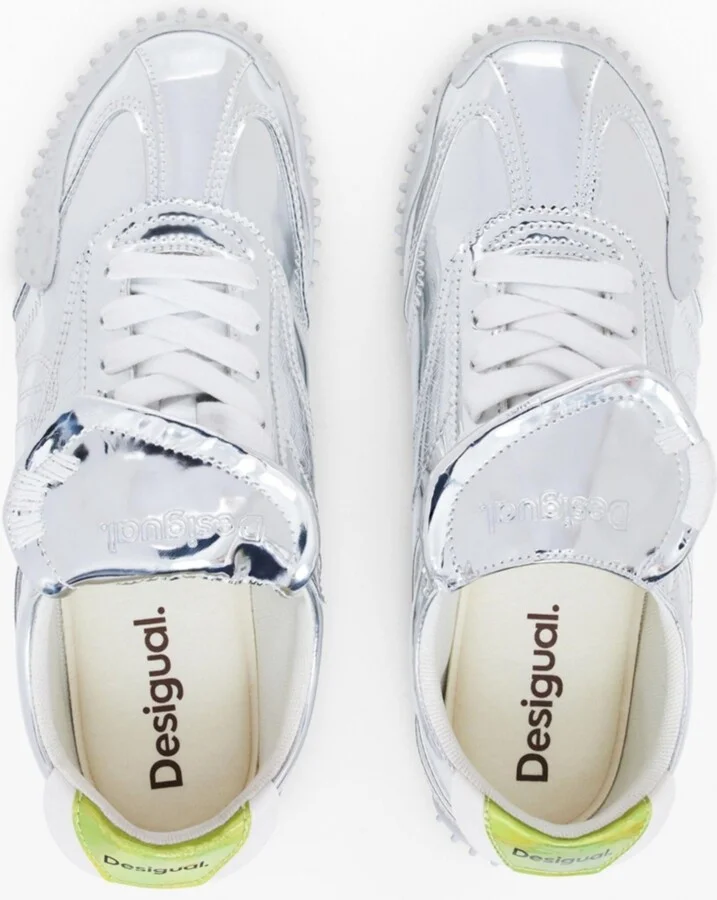 Desigual Women's Retro sneaker tongue - Image 8