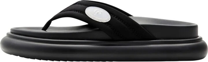 Desigual Women's Shoes 4 Woman Fabric Sandals Block