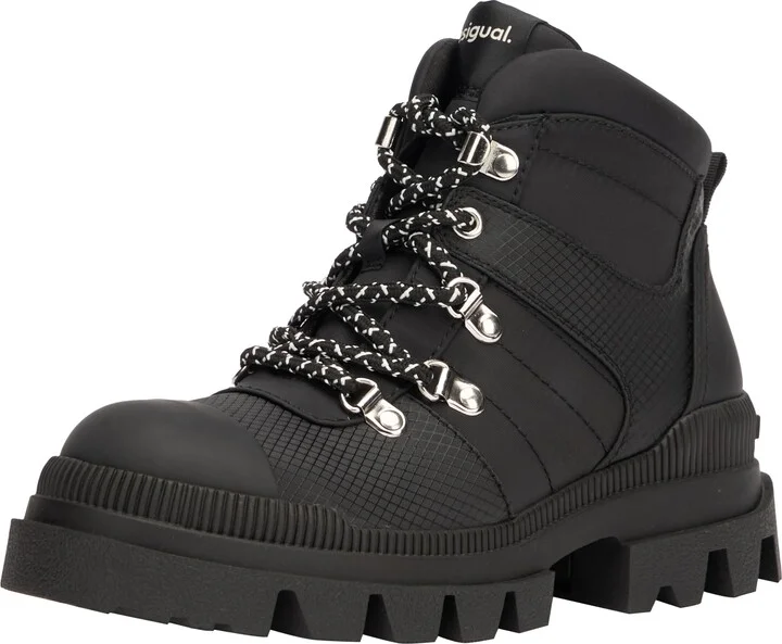 Desigual Women's Shoes 4 Woman Nylon Flat Fashion Boot