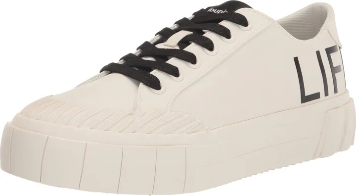 Desigual Women's Shoes 4 Woman Nylon Sneakers Low Street_Awesome 1000 White