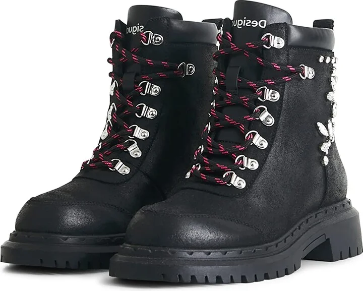 Desigual Women's Shoes 4 Woman PU Boot HIGH Sneaker