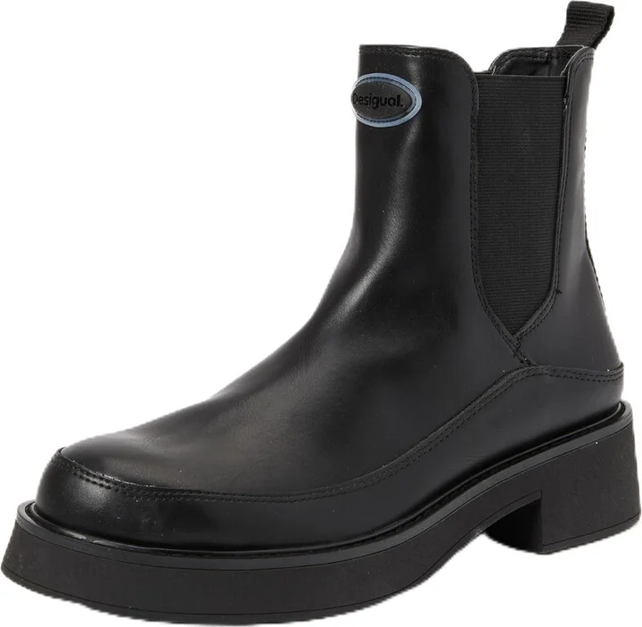 Desigual Women's Shoes 4 Woman PU Flat Fashion Boot