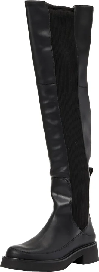 Desigual Women's Shoes 4 Woman PU Over The Knee Boot
