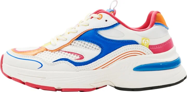 Desigual Women's Shoes 4 Woman PU Sneakers Running