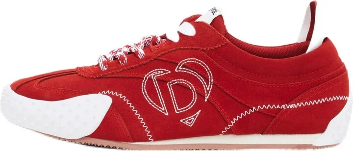 Desigual Women's Shoes_Retro_Suede Sneaker