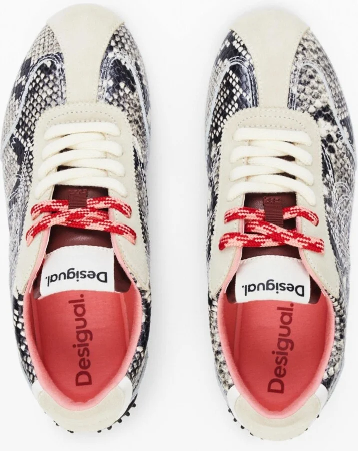 Desigual Women's Snake print sneakers - Image 3