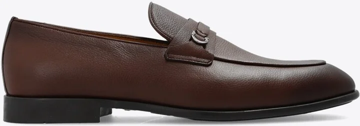 Desio Gancini Leather Loafers