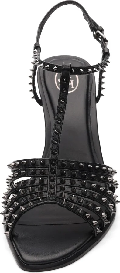 Desire Studded T-Strap Sandal - Image 4