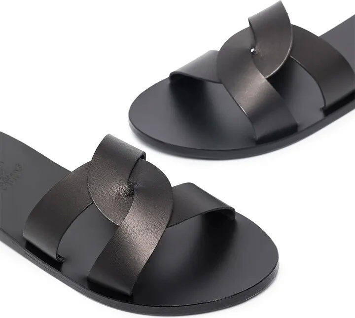 Desmos crossover leather sandals - Image 2