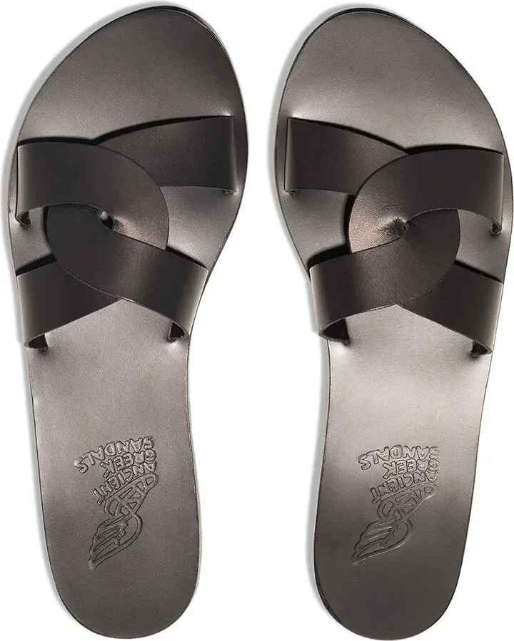 Desmos crossover leather sandals - Image 4