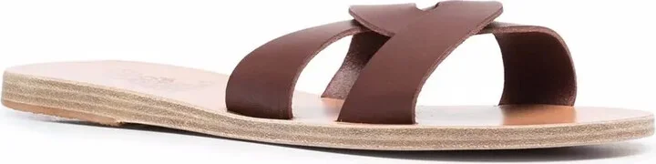 Desmos crossover leather-strap sandals - Image 2