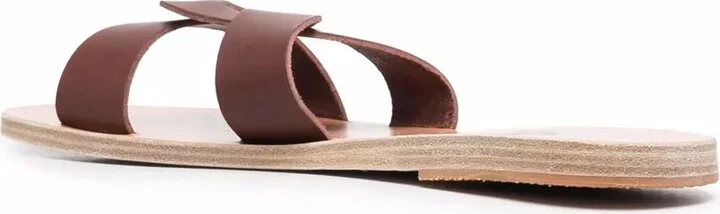 Desmos crossover leather-strap sandals - Image 3