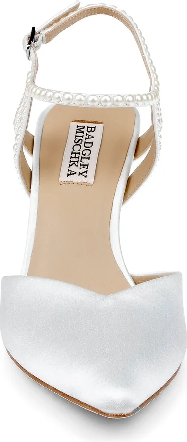Destinee Ankle Strap Pointed Toe Pump - Image 3