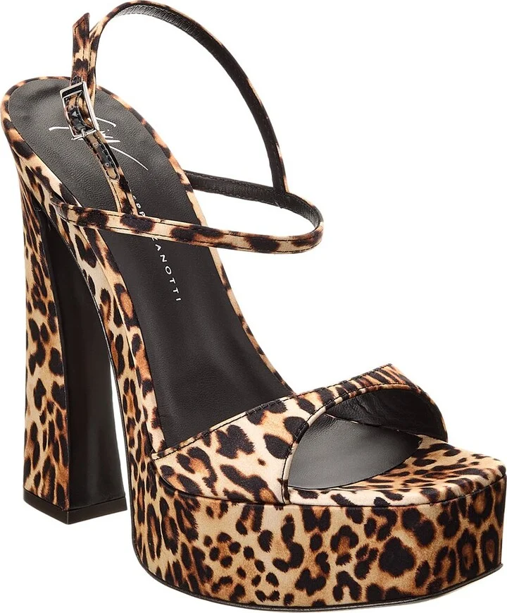 Destino 100 Satin Platform Sandal