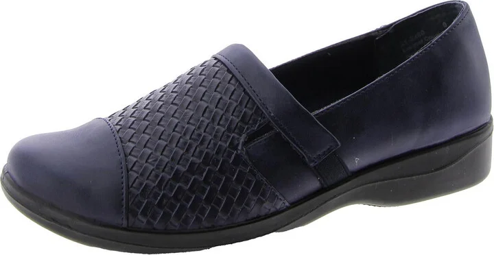 Destiny Womens Leather Slip On Loafers