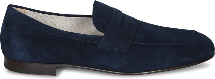 Destrutt Suede Blue Loafer