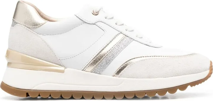 Desya metallic-effect sneakers