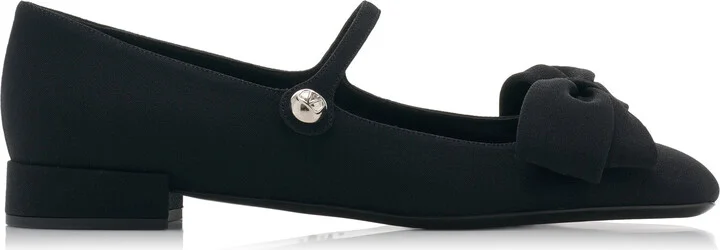 Detailed Crepe Mary Jane FlatsGaravani