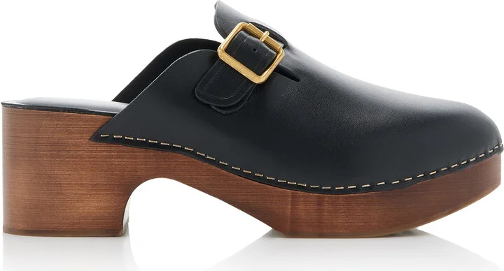 Detailed Leather ClogsGoose