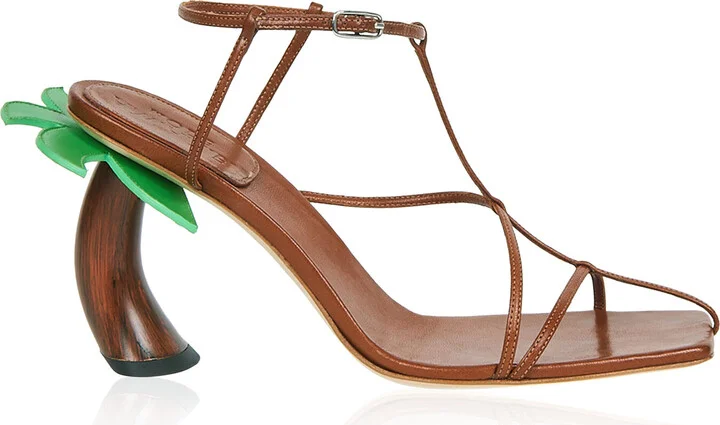Detailed Leather Sandals