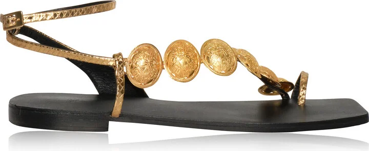 Detailed Leather SandalsOrtiz
