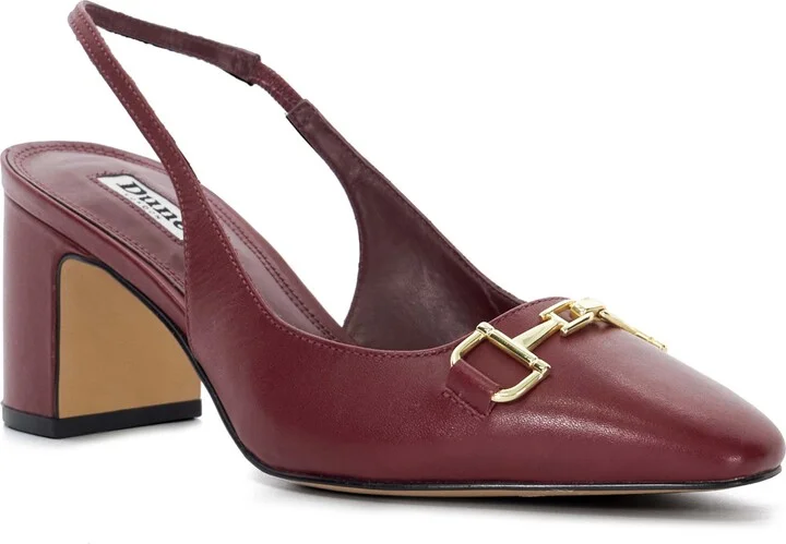 Detailed Slingback Pump