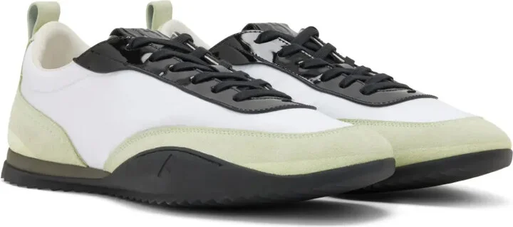 Detroit 1 suede-trimmed sneakers - Image 2