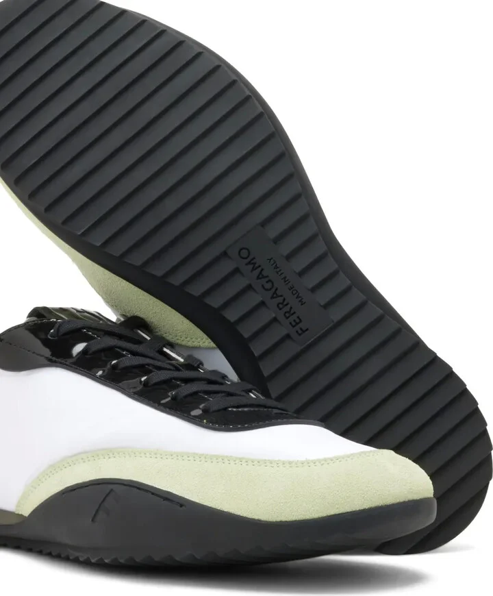 Detroit 1 suede-trimmed sneakers - Image 4