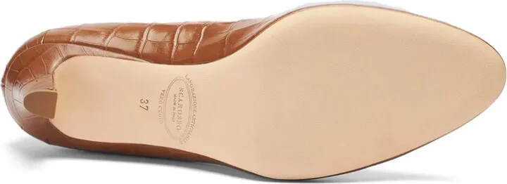 Deva 50mm crocodile-effect pumps - Image 4