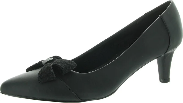 Devanna Womens Satin Pumps