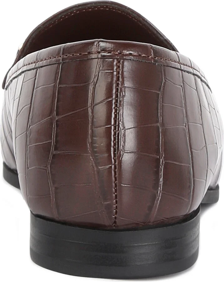 Deverell Croc Embossed Loafer - Image 4