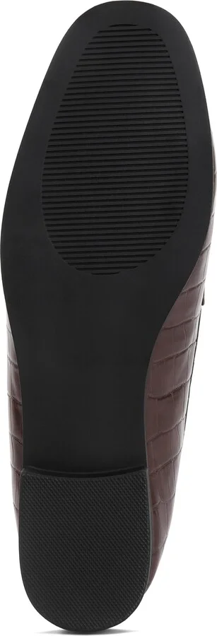 Deverell Croc Embossed Loafer - Image 7