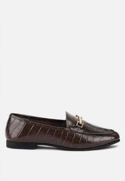 Deverell Street Smart Horsebit Embellished Loafers Women