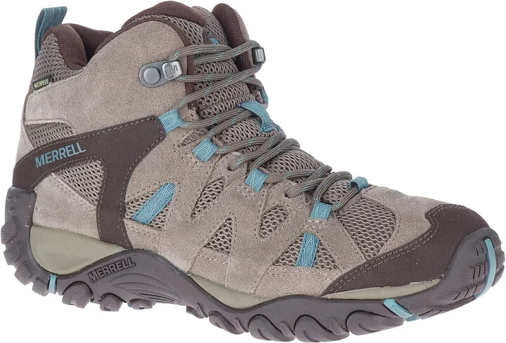 Deverta 2 Mid J034744 Women US 7.5 Gray Waterproof Hiking Boots GBNC508