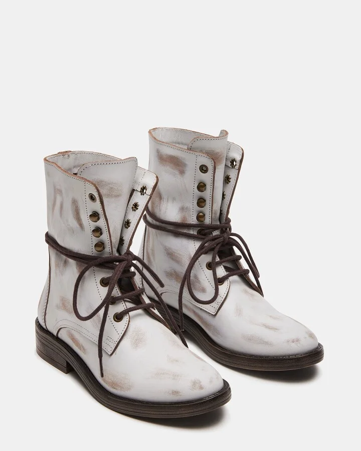 Devie White Leather - Image 2
