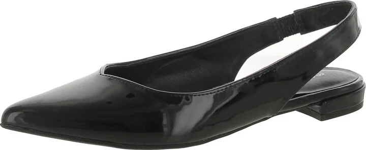 Deviin Womens Padded Insole Pointed Toe Slingbacks