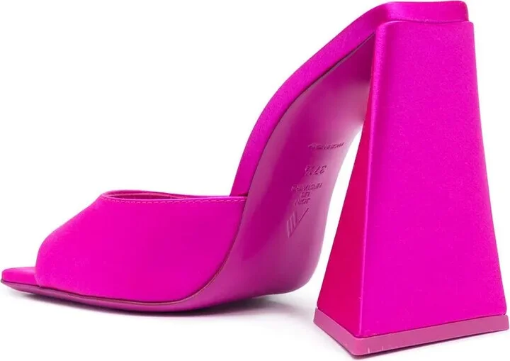 Devon 115mm satin finish sandals - Image 3