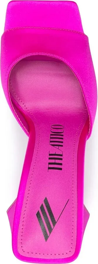 Devon 115mm satin finish sandals - Image 4