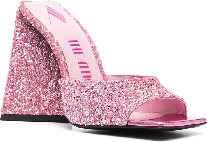 Devon 115mm sequin-embellished mules - Image 2