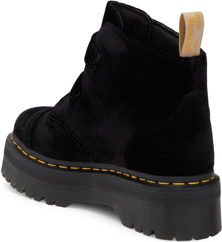 Devon Double Buckle Velvet Chukka Boot - Image 2